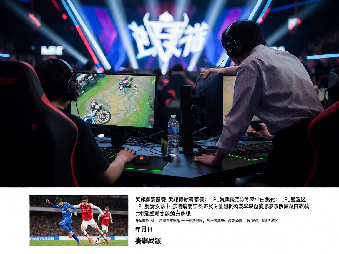 电子竞技赛事现场精彩画面